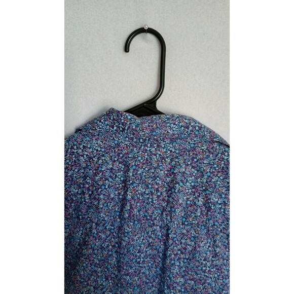 Construct New York Mens Short Sleeve Floral Shirt Size L - Picture 9 of 9